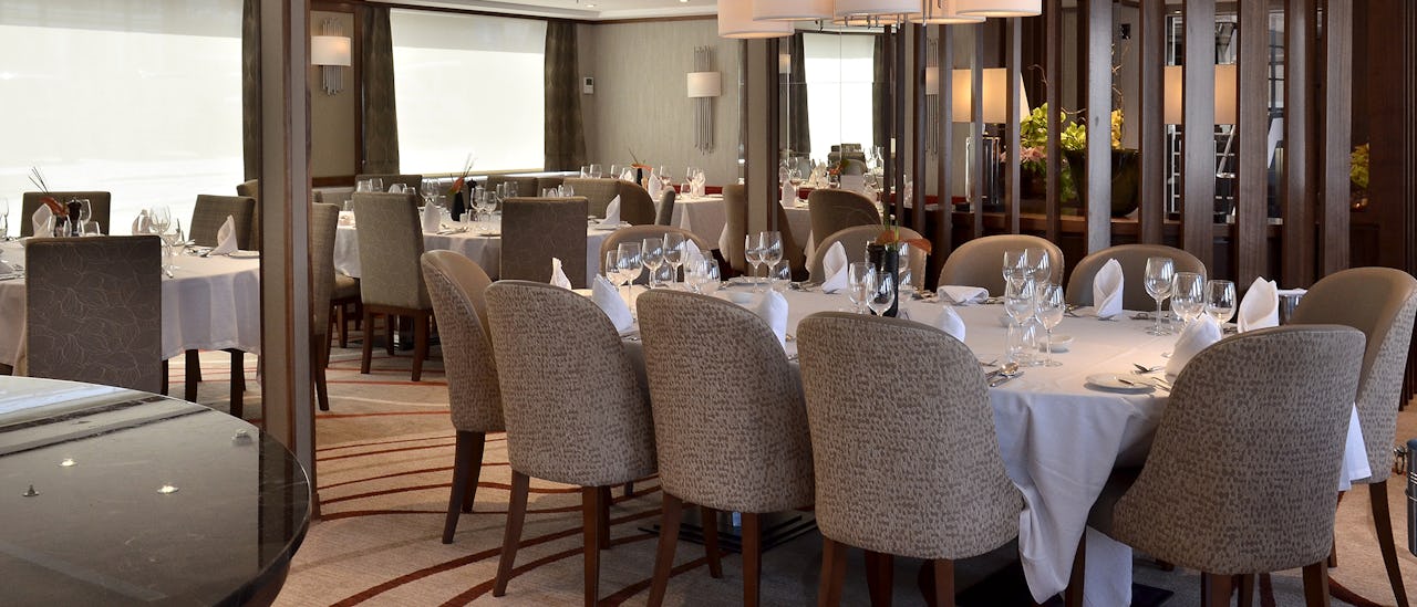 The main dining room