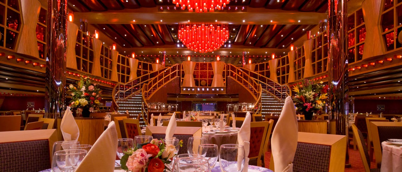 The main dining room