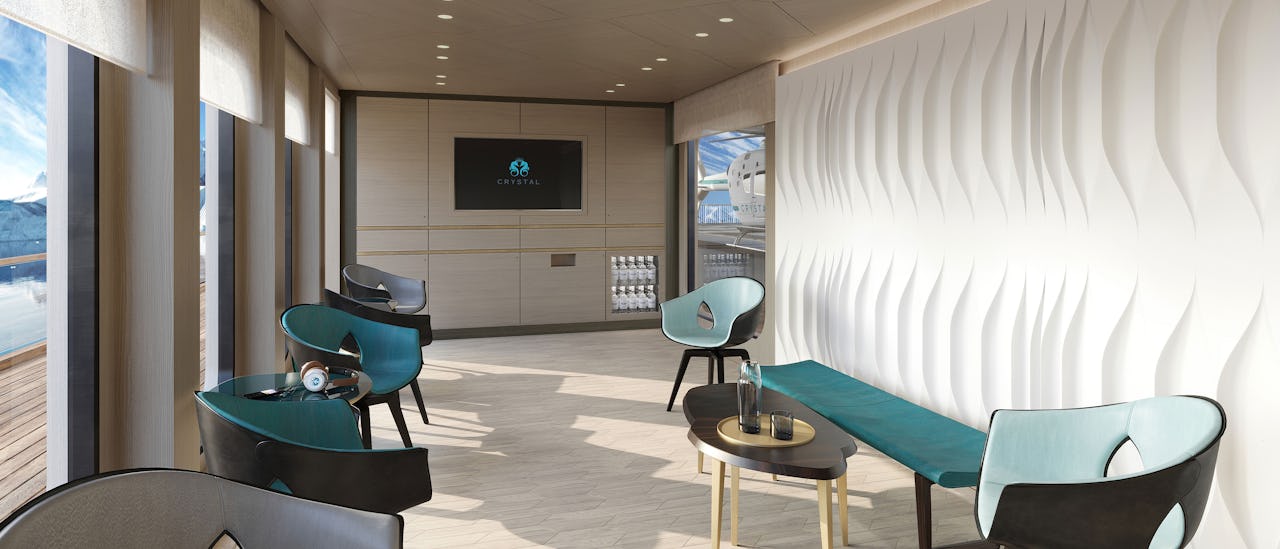 The helicopter lounge