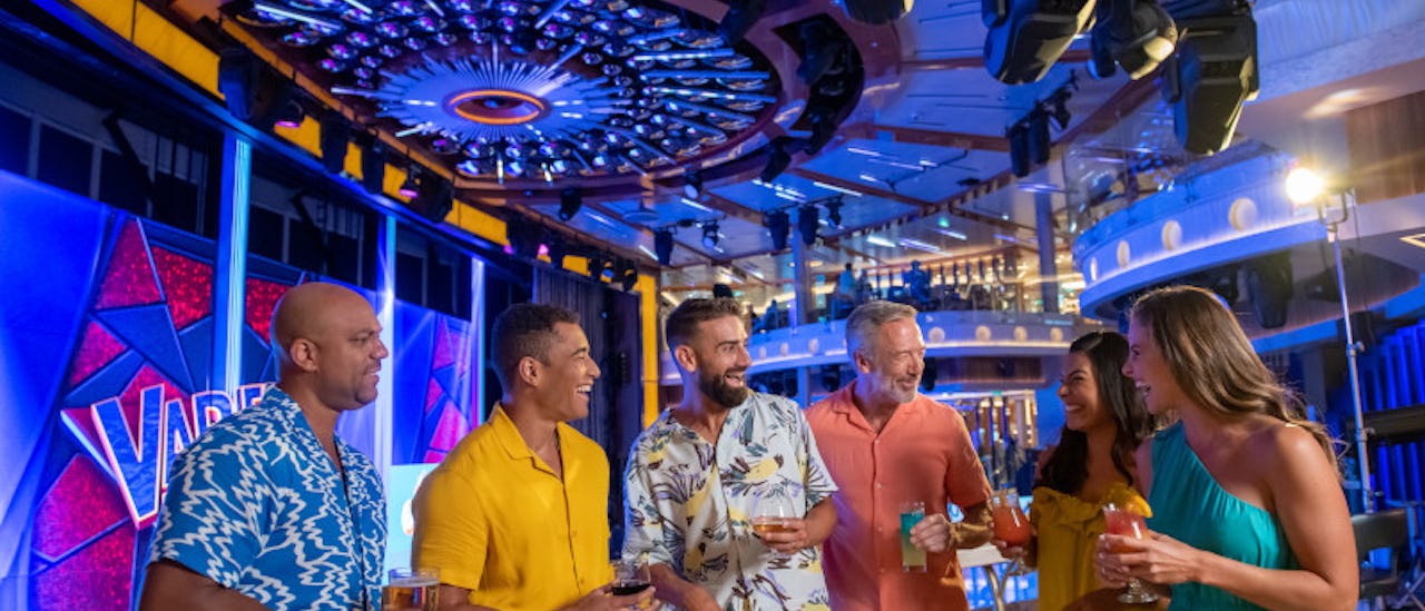 The nightclub is open into the small hours