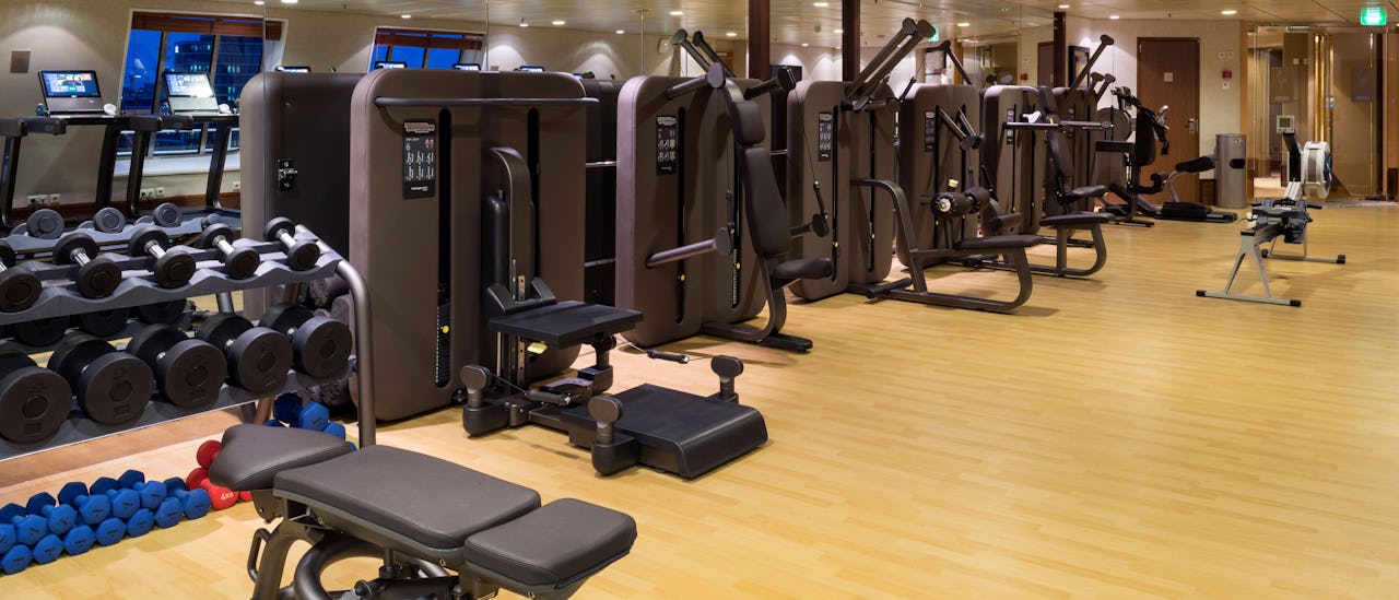 The fitness center