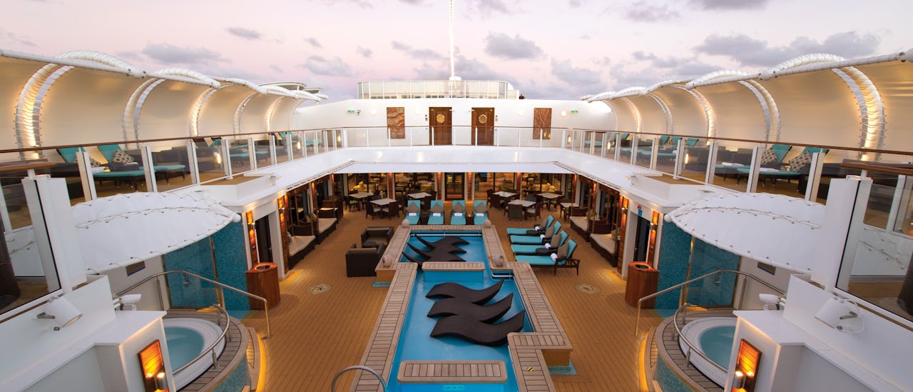 The Haven – a private area for suite guests