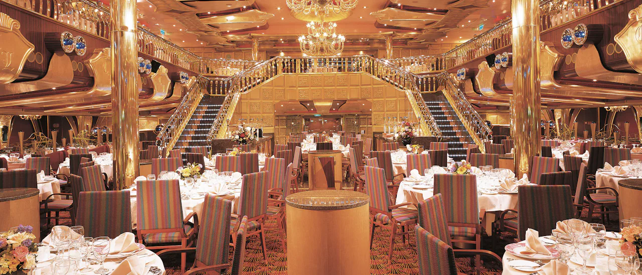 The main dining room
