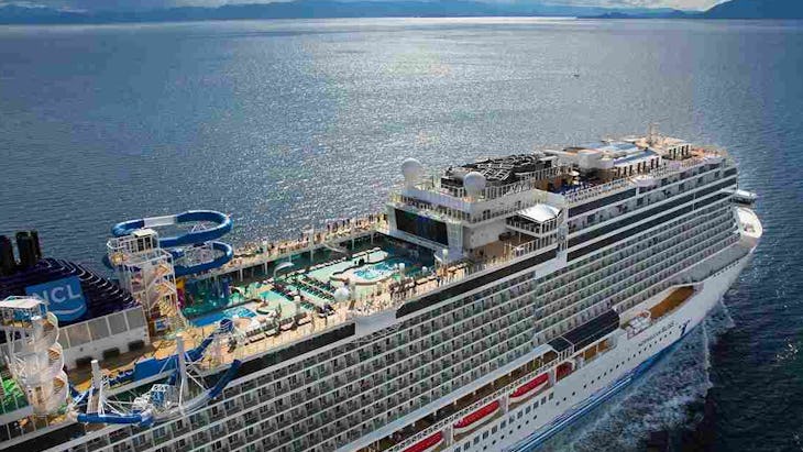 Norwegian cruise line exterior