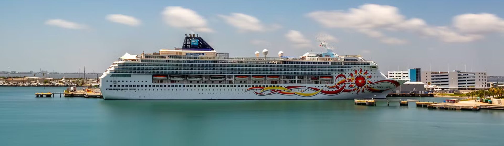 Norwegian sun in Port Canaveral