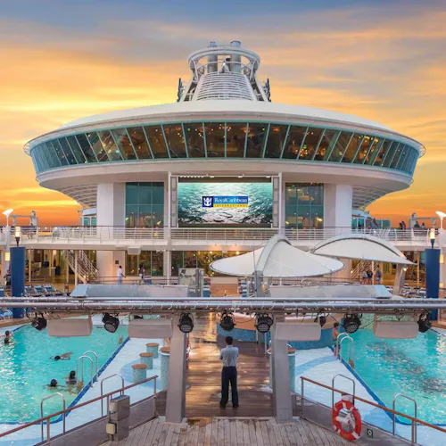 Royal Caribbean pool deck