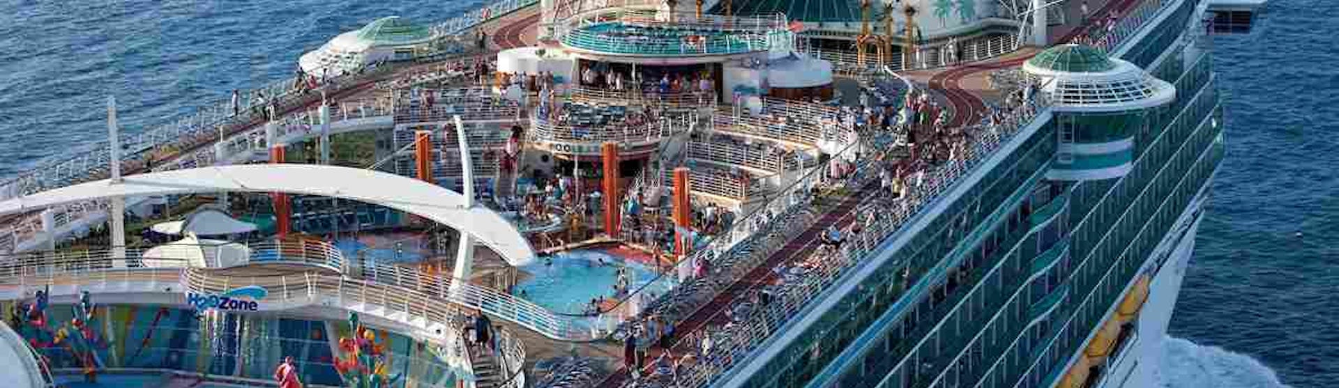 royal caribbean freedom top deck exterior